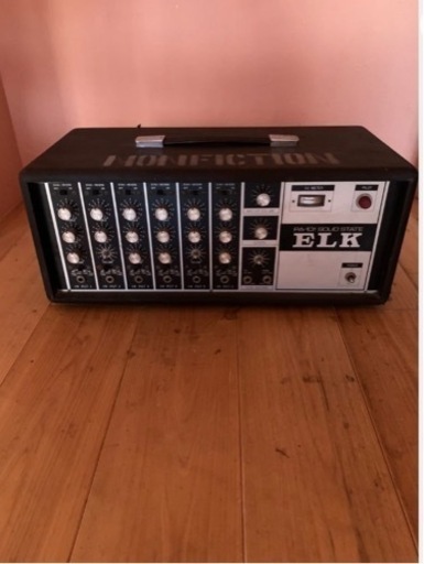 レア!ELK PA-101 SOLIDSTATE PA機器 パワードミキサーアンプ レア!ELK PA-101 SOLIDSTATE PA機器 パワードミキサーアンプ