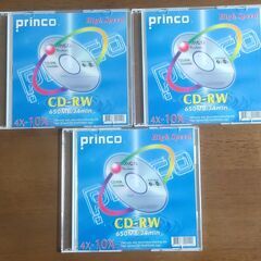 CD-RW 3枚 (1)　30円