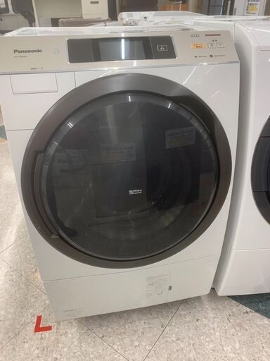 Panasonic/パナソニック/10.0/6.0㎏ドラム式洗濯乾燥機/2015年式/NA-VX9500L