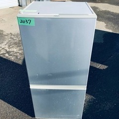 ①2037番 AQUA✨冷凍冷蔵庫✨AQR-16D(S)‼️