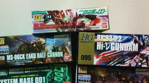 ガンプラHGUC 9点 ガンプラ HGUC RG MG 9点セット ガンプラ HGUC RG MG 9