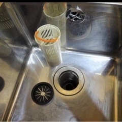 (887-0) 業務用 ステンレス 1槽シンク W450D450H450BG800 中古品 一槽 流し台 厨房 飲食店 お引き取りも歓迎 大阪府