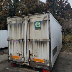 香取市】ジャンク品 保冷コンテナ (No.B-55) 長さ約630cm(+70cm)×