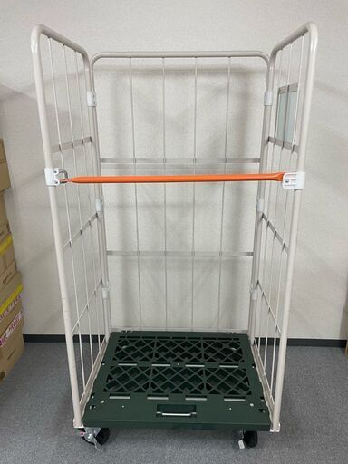 かご台車　LRC60J-PG/PI　W850 × D650 × H1700mm〈静音〉