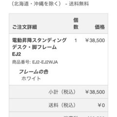 flexispot Ej2昇降テーブル 脚のみ 2月5日お渡し可能