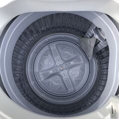 SHARP 全自動洗濯機 ES-GE6D-T 6kg/風乾燥3kg 2020年製○