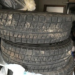 100系ハイエース、スタッドレス