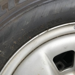 100系ハイエース、スタッドレス