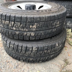 100系ハイエース、スタッドレス