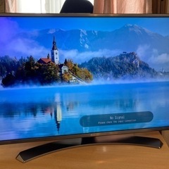 LG 43型　4Kテレビ