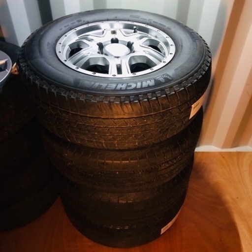 極美品 ランクルプラド社外アルミ4本セット265/65R17 17×7 1/2J assurwi.ma