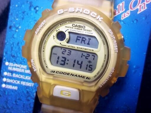 【コレ見て！】電池交換済 【 CASIO 】 イルクジ　G-SHOCK カシオ DW-6910K 1997年 第6回 イルカクジラ会議  ICERC メンズ 腕時計 ジーショック