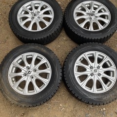 バリ山スタッドレス！195/65R15 DUNLOPウィンターマ...