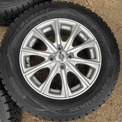 バリ山スタッドレス！195/65R15 DUNLOPウィンターマックス カローラフィールダー