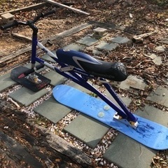 スノースクートk2 珍しい2人乗りタイプ