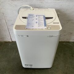 【SHARP】シャープ 全自動洗濯機 洗濯6.0kg 風乾燥3....