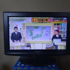 19インチ　液晶　地デジ専用テレビ　中古・美品