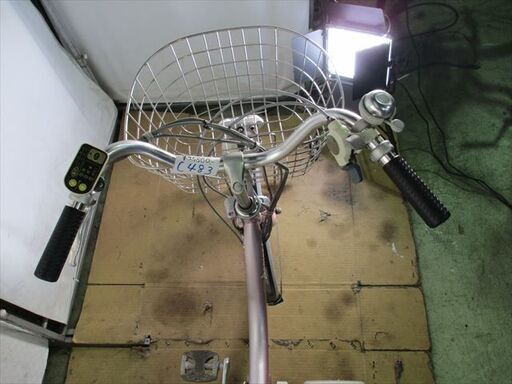 C483☆整備済み 中古電動自転車☆ブリジストン アシスタ【20インチ