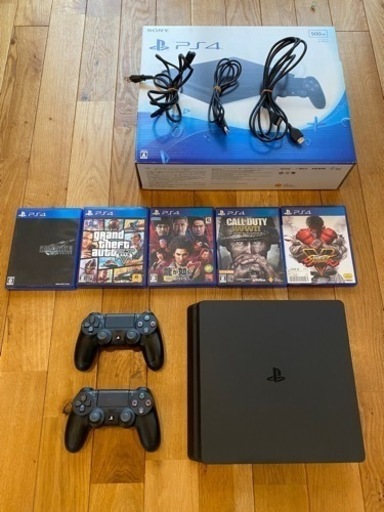☆PS4☆本体　ソフト５本付き
