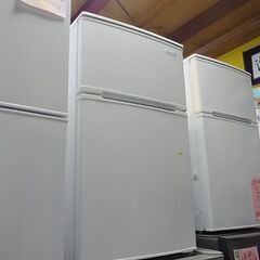 ヤマダ電機　2ドア冷蔵庫　YRZ-C09B1　90L　ノンフロン冷凍冷蔵庫　2017年製