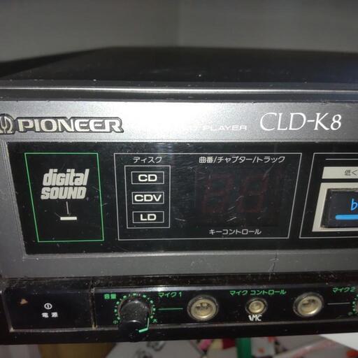 ⚫ パイオニア CLD k8 レーザーディスクプレーヤー CDプレイヤー