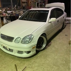 値下げ　アリスト　ジョブデザイン　エアロ5点セット　引き取り限定