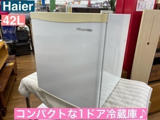 I719  Haier 1ドアサイコロ冷蔵庫 (42L)  ⭐動作確認済 ⭐クリーニング済