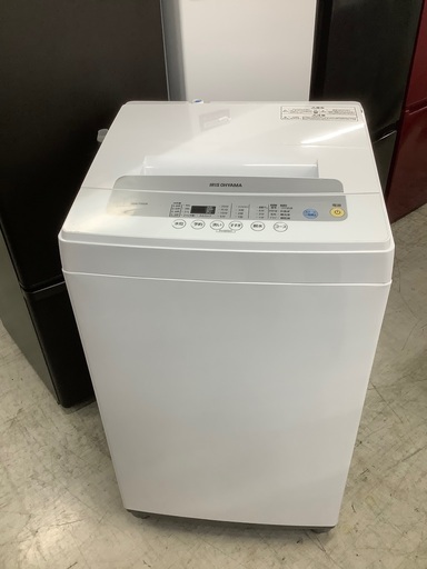 安心の6ヶ月保証付き！！ IRIS  OHYAMA　5.0kg全自動洗濯機　IAW-T502E  2020年製