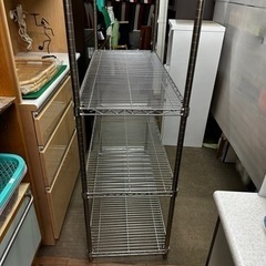 スーパーエレクター　オールステンレス　幅106 奥46 高さ138cm