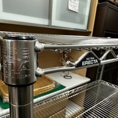 スーパーエレクター　オールステンレス　幅106 奥46 高さ138cm