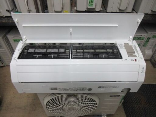 K04065　パナソニック　中古エアコン　主に6畳用　冷房能力　2.2KW ／ 暖房能力　2.2KW - 家電