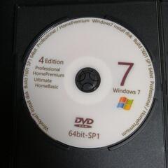 Windows7インストールCD 