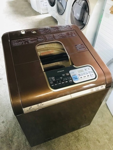 ♦️EJ2487番 HITACHI電気洗濯乾燥機 【2008年製】