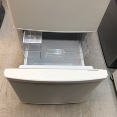 【リサイクルサービス八光　田上店　安心の3か月保証　配達・設置OK】パナソニック Panasonic NR-B14BW-W [冷蔵庫 138L 右開き 2ドア マットバニラホワイト]