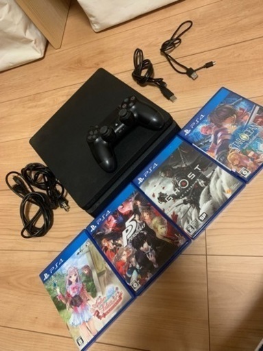 【決まりました】PS4本体＋コントローラー1個＋ソフト4本セット