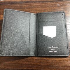 【ラスト1点】LOUIS VUITTON ルイ・ヴィトン カードケース 定期入れ プレゼント オーガナイザー・ドゥ ポッシュ モノグラム･エクリプス キャンバス レザー M61696