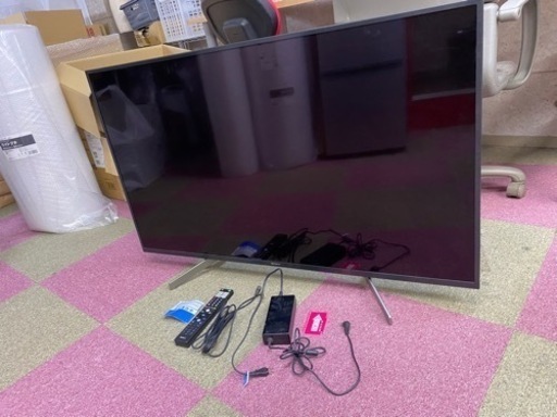 【商談中】BRAVIA ブラビア　SONY ソニー　4K液晶TV　リモコン付
