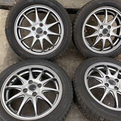 スタッドレスタイヤ ヨコハマタイヤ 15インチ 中古・美品 4穴 ホイール  
