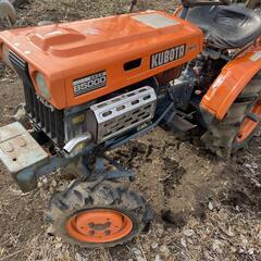 トラクター　クボタB5000　実働　四駆 クボタ四論駆動 B5000トラクター動作確認済み 現状売り