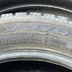 苫小牧バナナ】TOYO/トーヨー スタッドレスタイヤ GARIT GIZ 175/60R16 