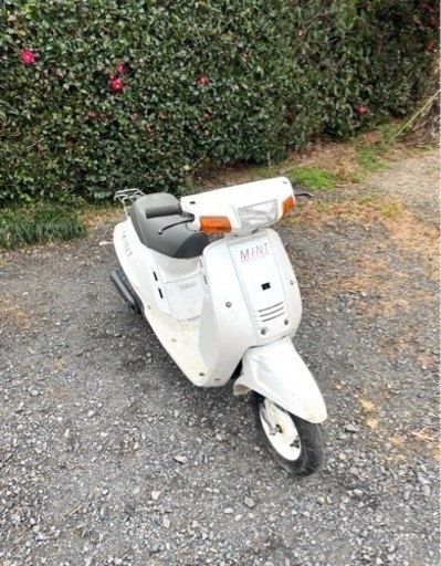 468. 動画あり ヤマハ ミント 原付 バイク 50cc 車体