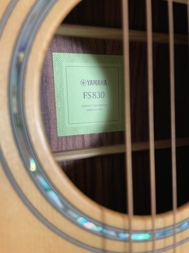YAMAHA FS830 アコースティックギター | camaracristaispaulista.sp.gov.br