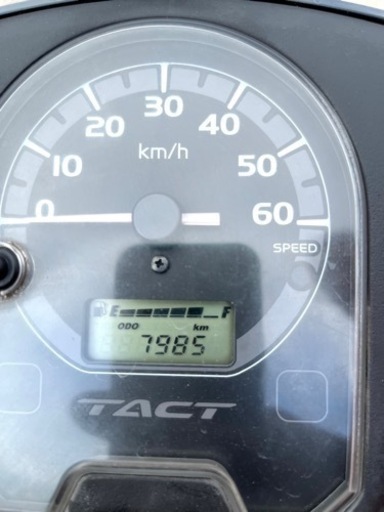 474. 動画あり 高年式 ホンダ タクトベーシック AF75 原付 バイク 50cc
