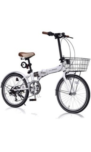 折りたたみ自転車 20インチ(白色) blackbirdmotorcyclewear.com
