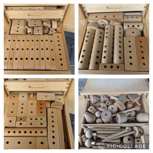 ゲーテの組み木中古状態悪い