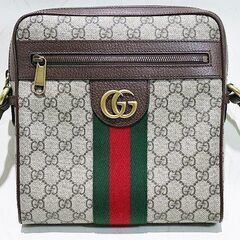 【苫小牧バナナ】極美品 GUCCI/グッチ 547926 オフィディア GG スモールメッセンジャーバッグ シェリーライン GGスプリーム ショルダー クロス♪ 苫小牧バナナ】極美品 GUCCI/グッチ 547926 オフィディア GG スモール