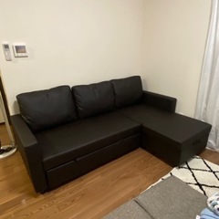 ［取引中］ニトリ カウチソファ 合皮　