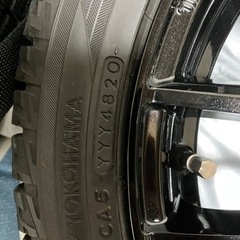 [受け渡し者決まりました。]  15インチ、アルミホイール、スタッドレスタイヤ4本