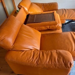 電動リクライニングソファ　