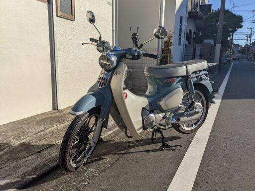 ホンダスーパーカブC125　パールカデットグレー　走行距離6000以内！
